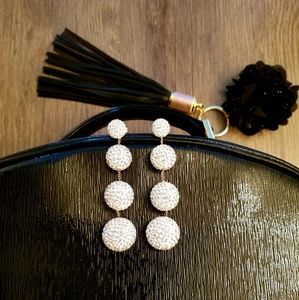 4 Tier Ball Drop Earrings